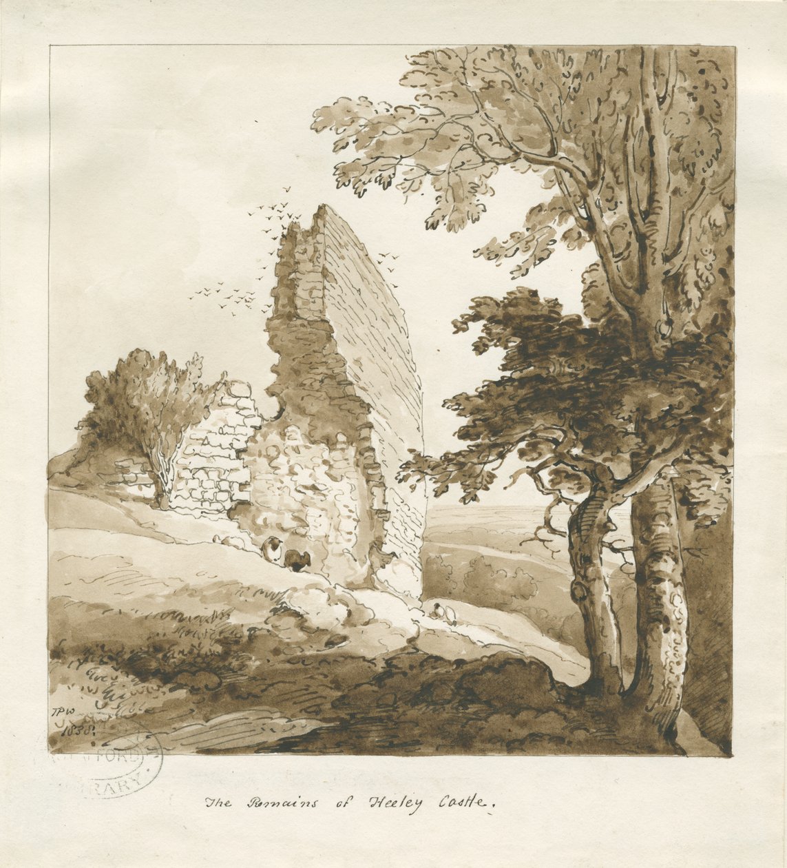 Audley - Heeley Castle von Thomas Peploe Wood