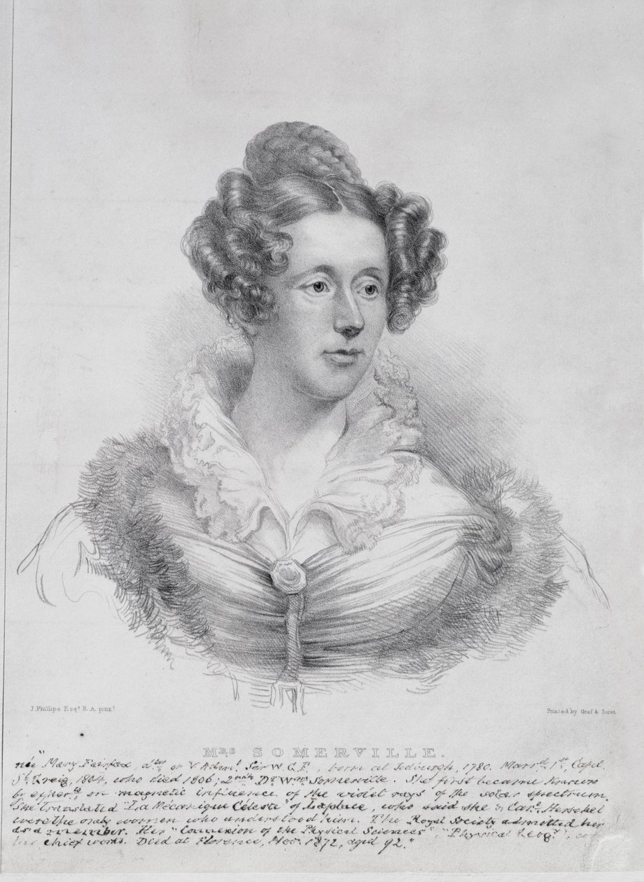 Mary Fairfax Greig Somerville (1780-1872) von Thomas Phillips