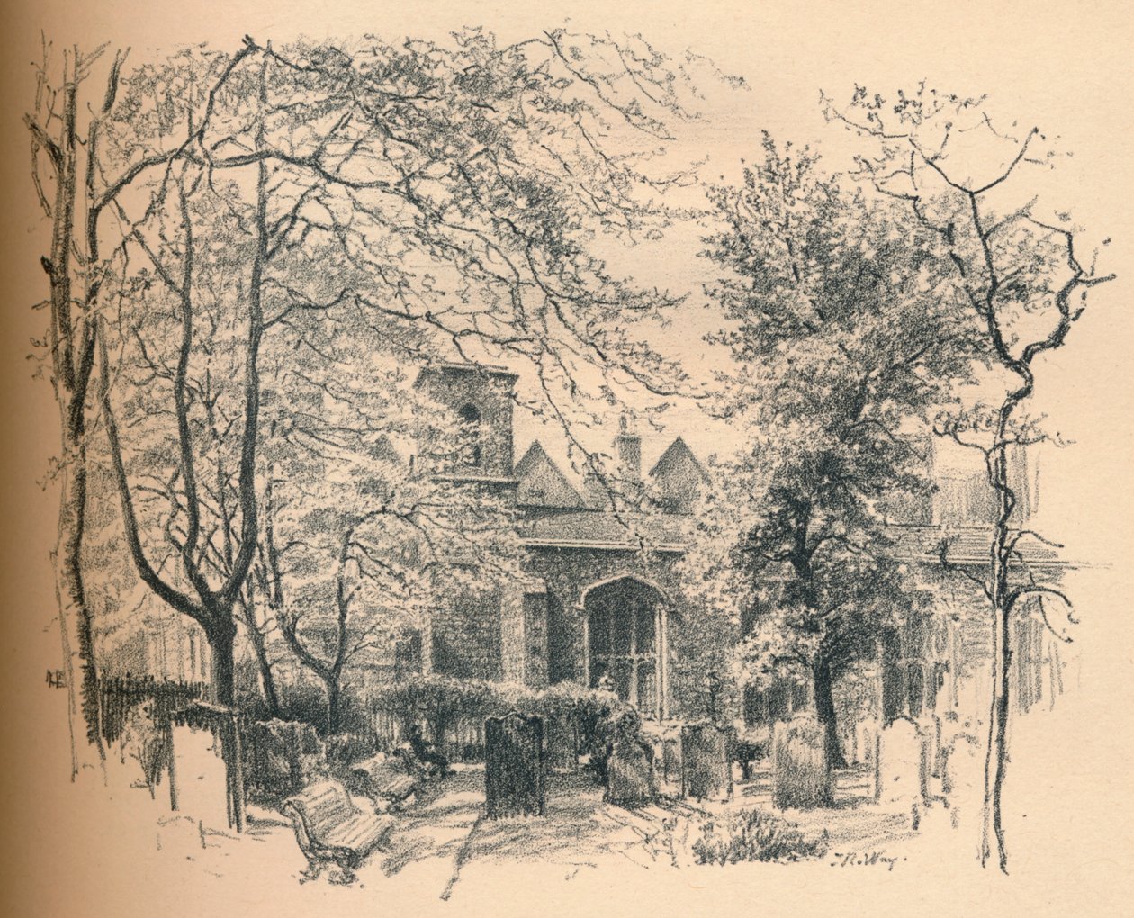 Die königliche Kapelle, Savoy Palace von Thomas Robert Way