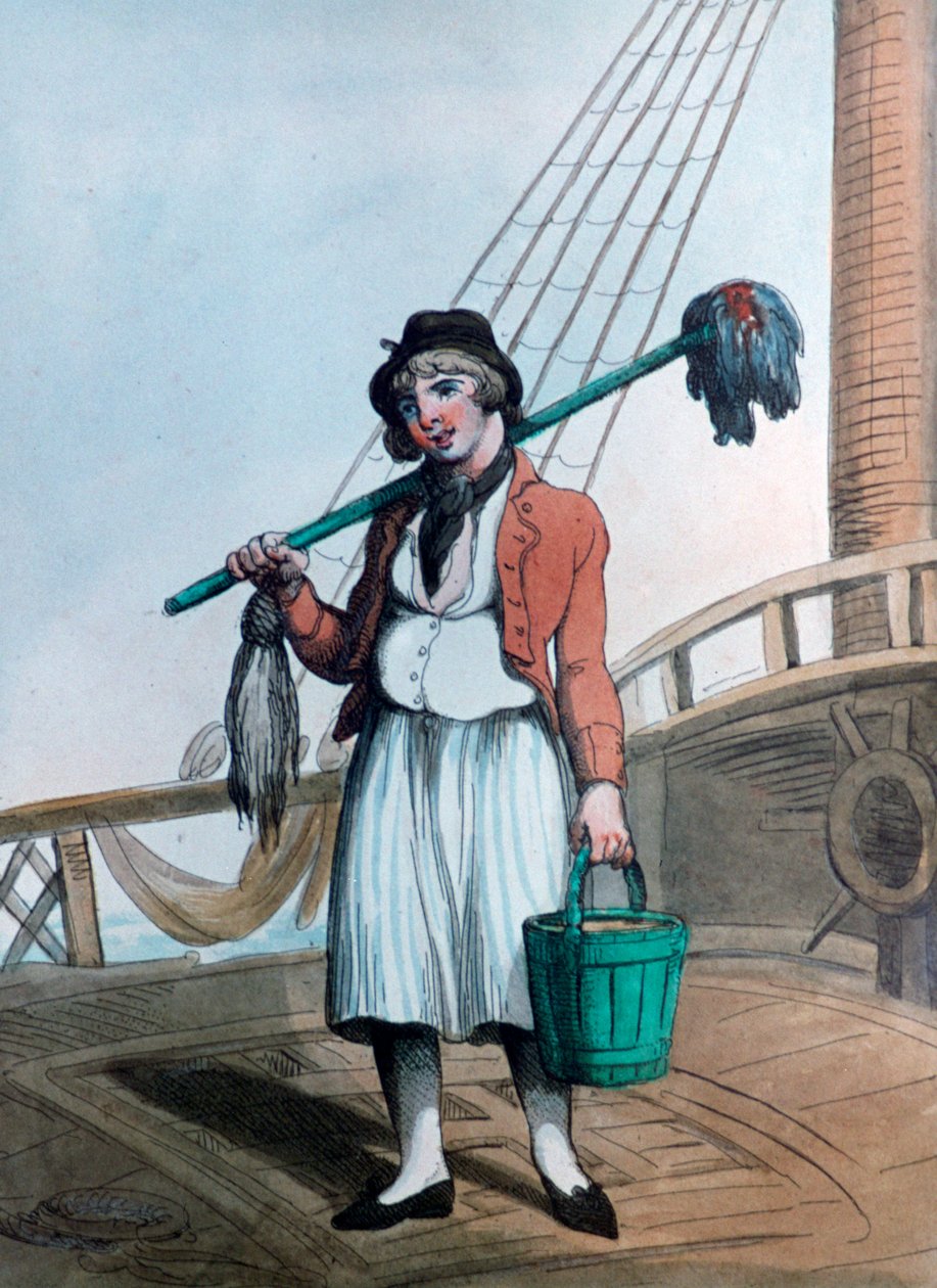 Schiffsjunge, 1799 von Thomas Rowlandson