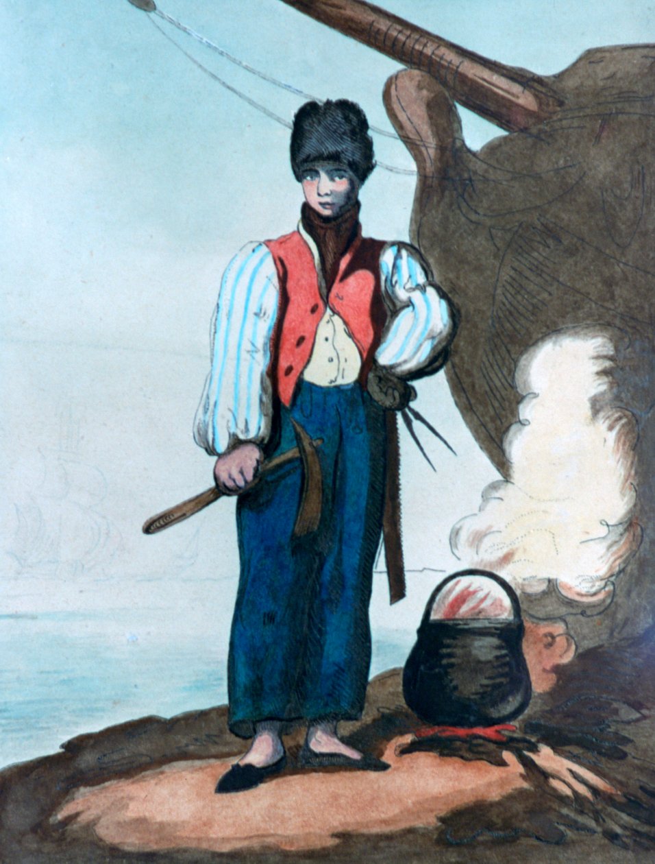 Zimmermann von Thomas Rowlandson