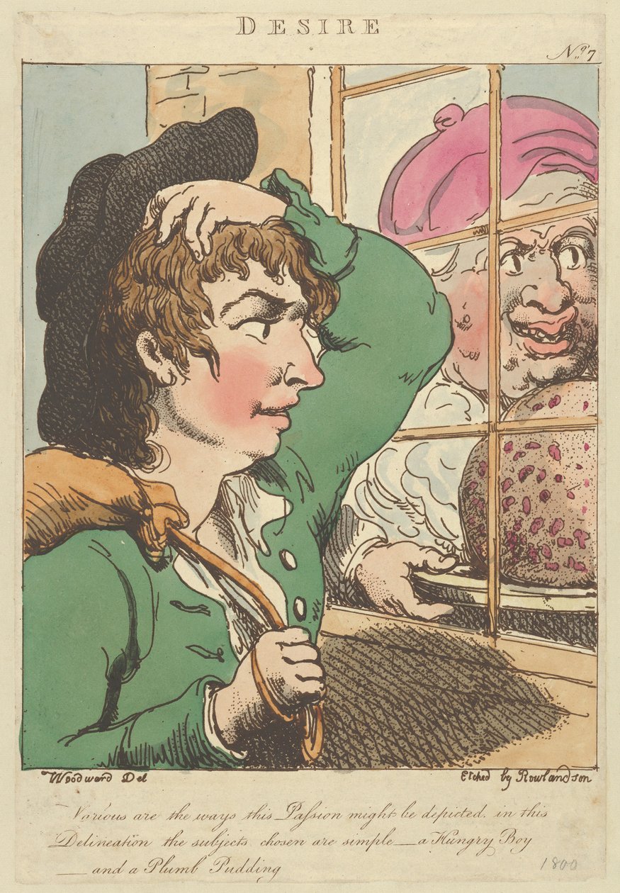 Verlangen, 1800 von Thomas Rowlandson