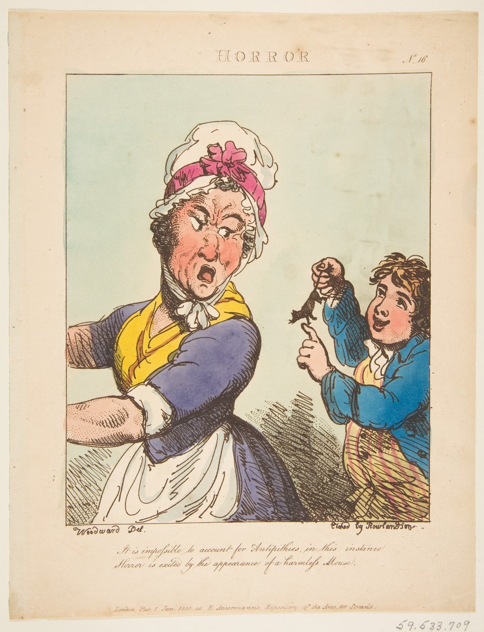 Horror von Thomas Rowlandson