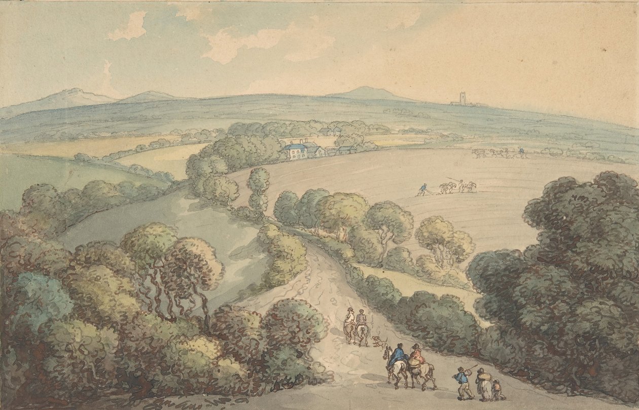 Landschaft von Thomas Rowlandson