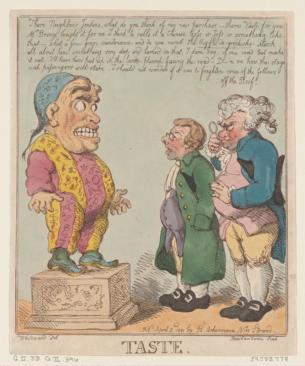 Geschmack von Thomas Rowlandson