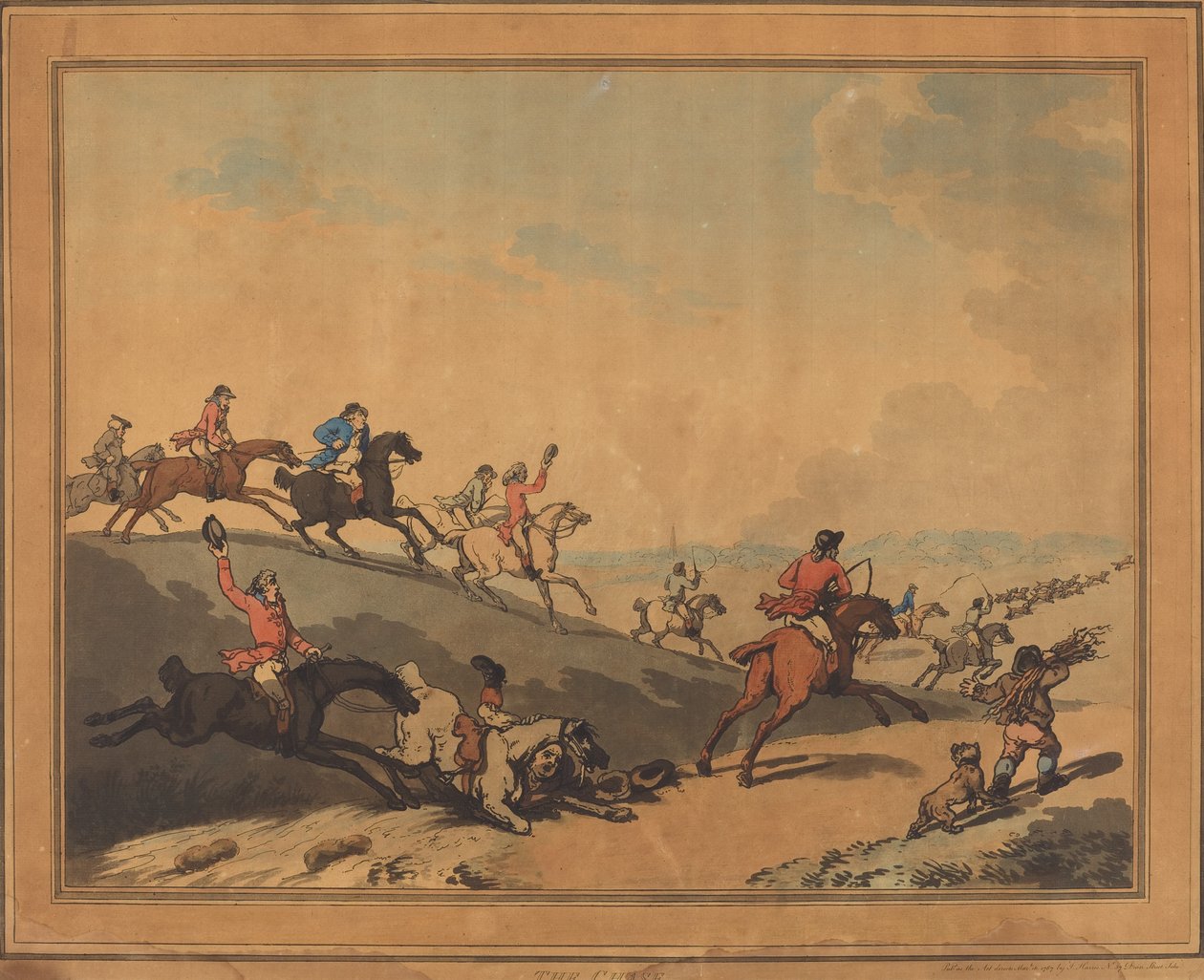 Die Jagd von Thomas Rowlandson