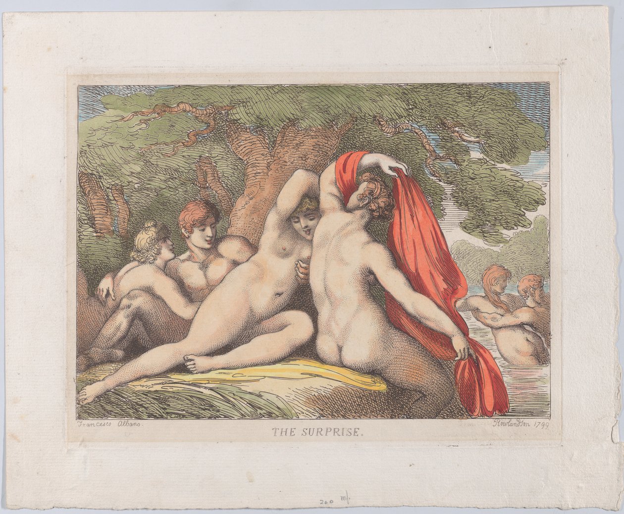 Die Überraschung, 1799 von Thomas Rowlandson