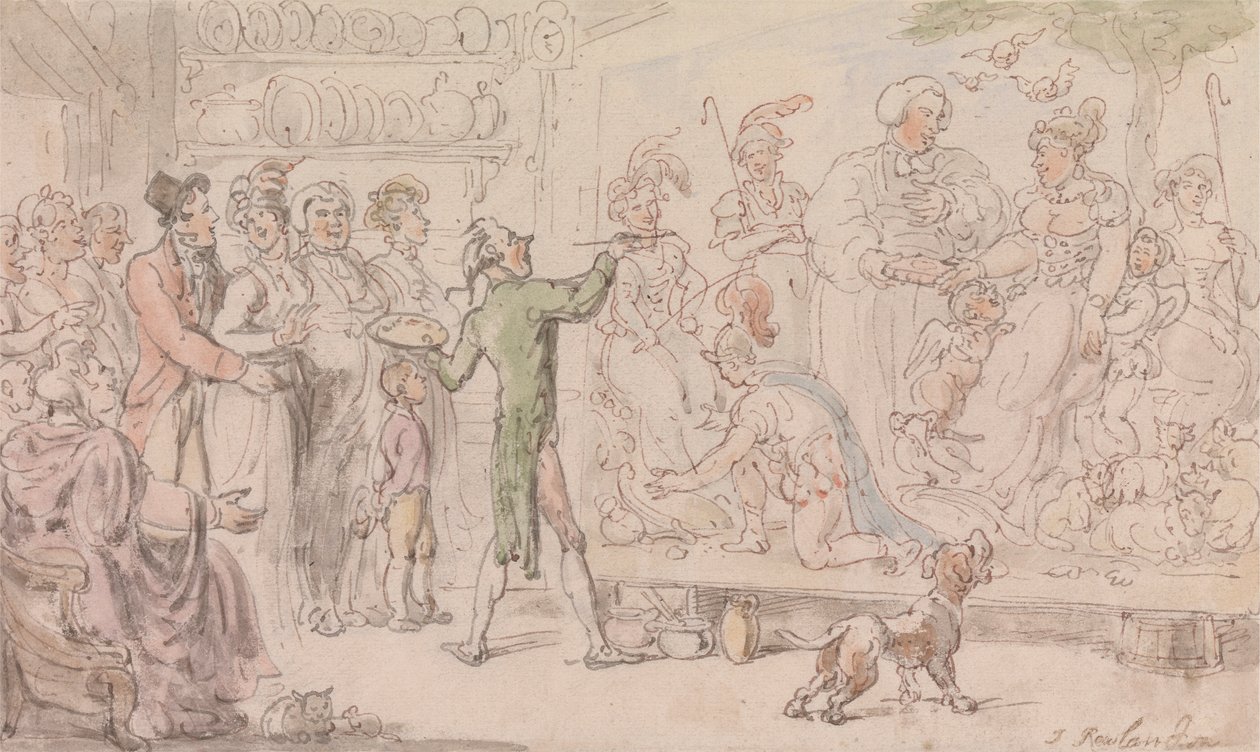 Der Vikar von Wakefield: Das Familienbild von Thomas Rowlandson