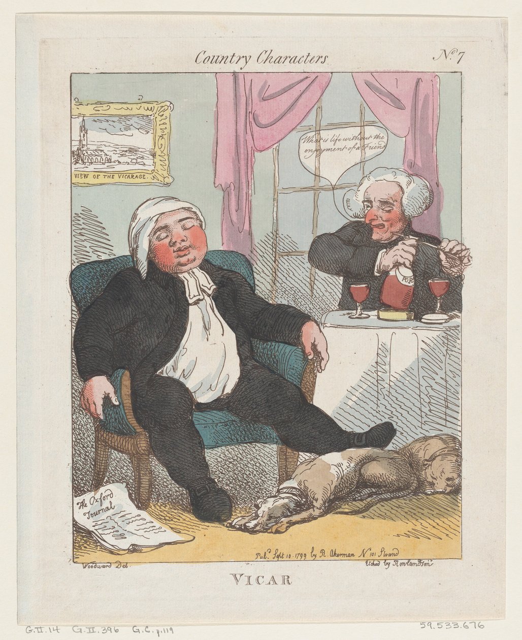 Vikar von Thomas Rowlandson