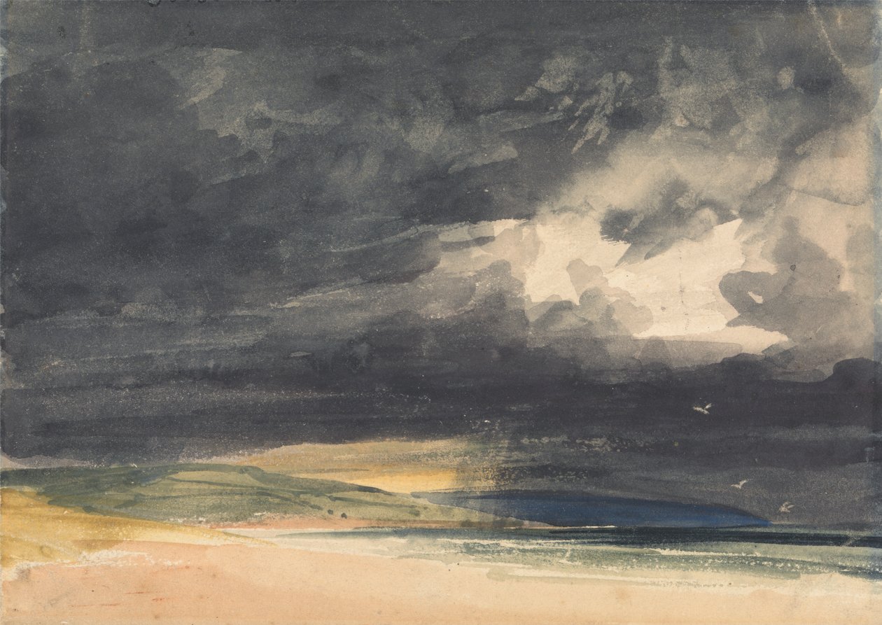 Ein Sturm an der Küste von Thomas Shotter Boys