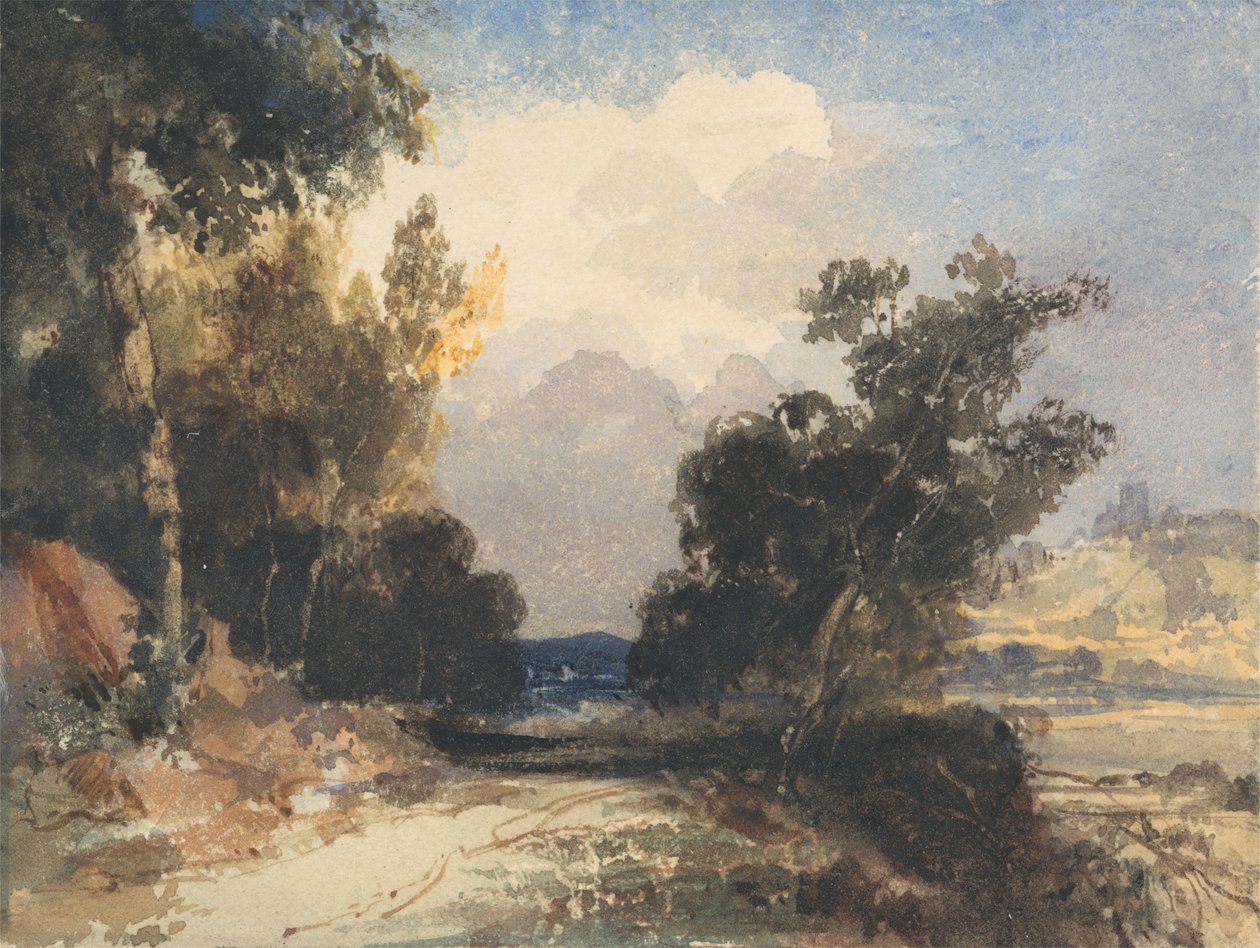 Ansicht in der Nähe von Arundel Castle von Thomas Shotter Boys