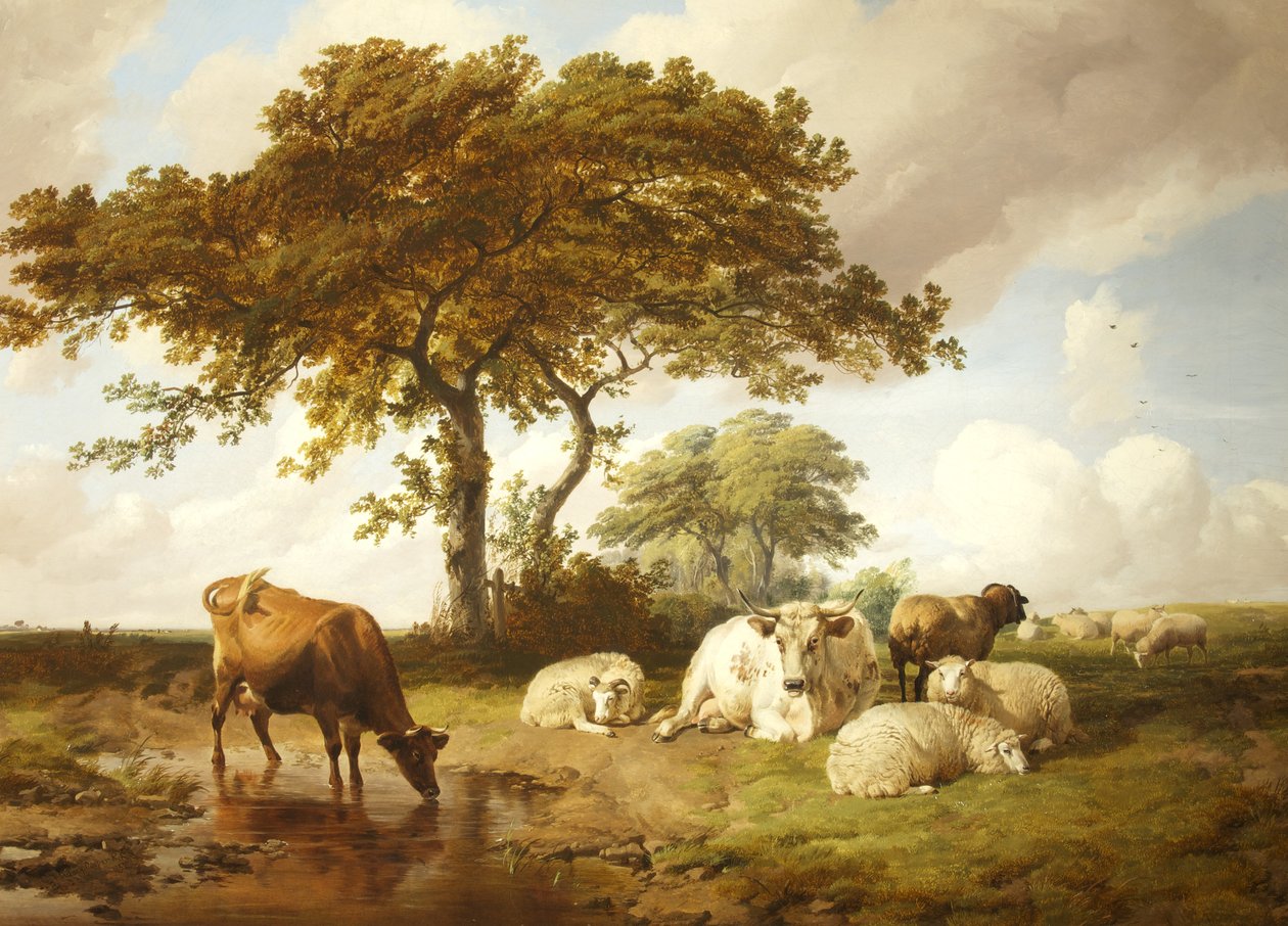 Ruhe in den Wiesen von Thomas Sidney Cooper