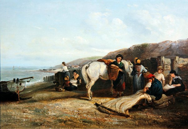 Netze flicken von Thomas Smythe
