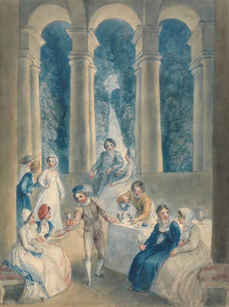 Der zehnte Tag des Decameron von Thomas Stothard