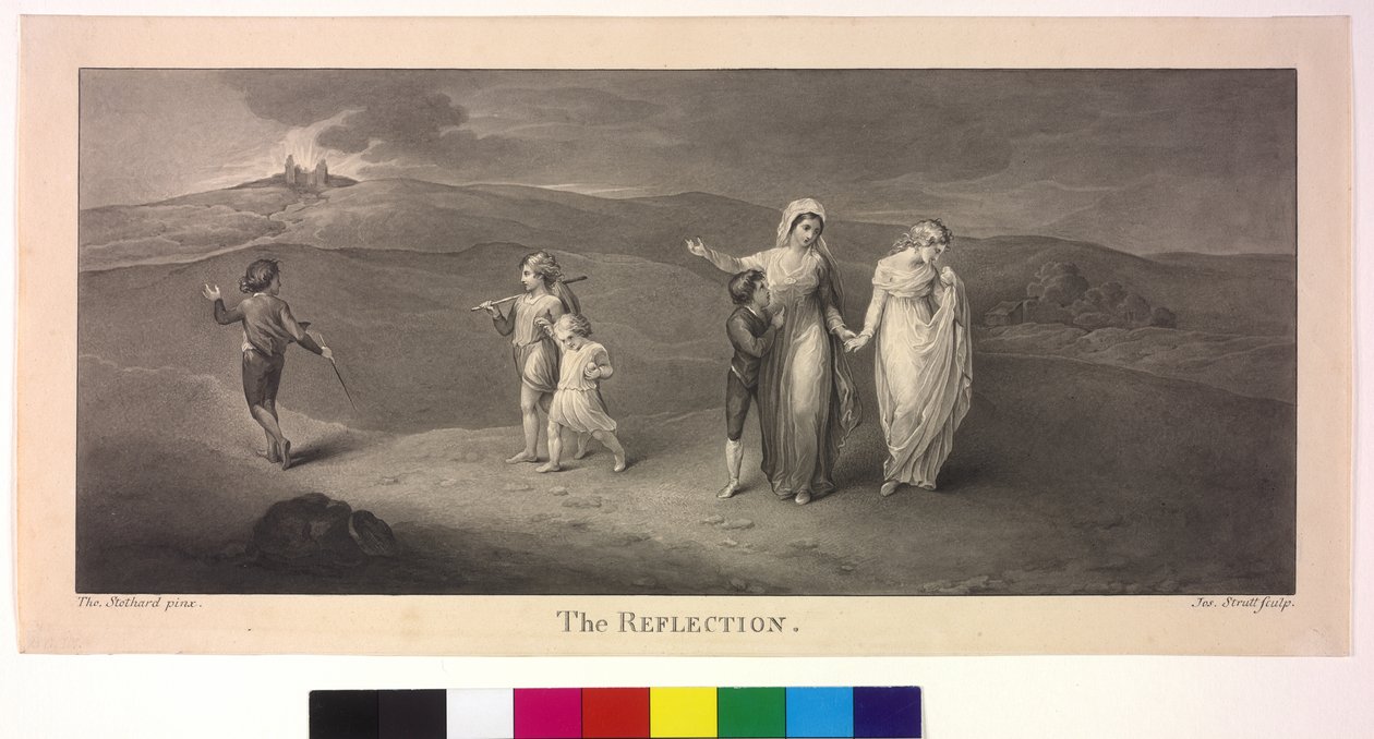 Die Reflexion von Thomas Stothard