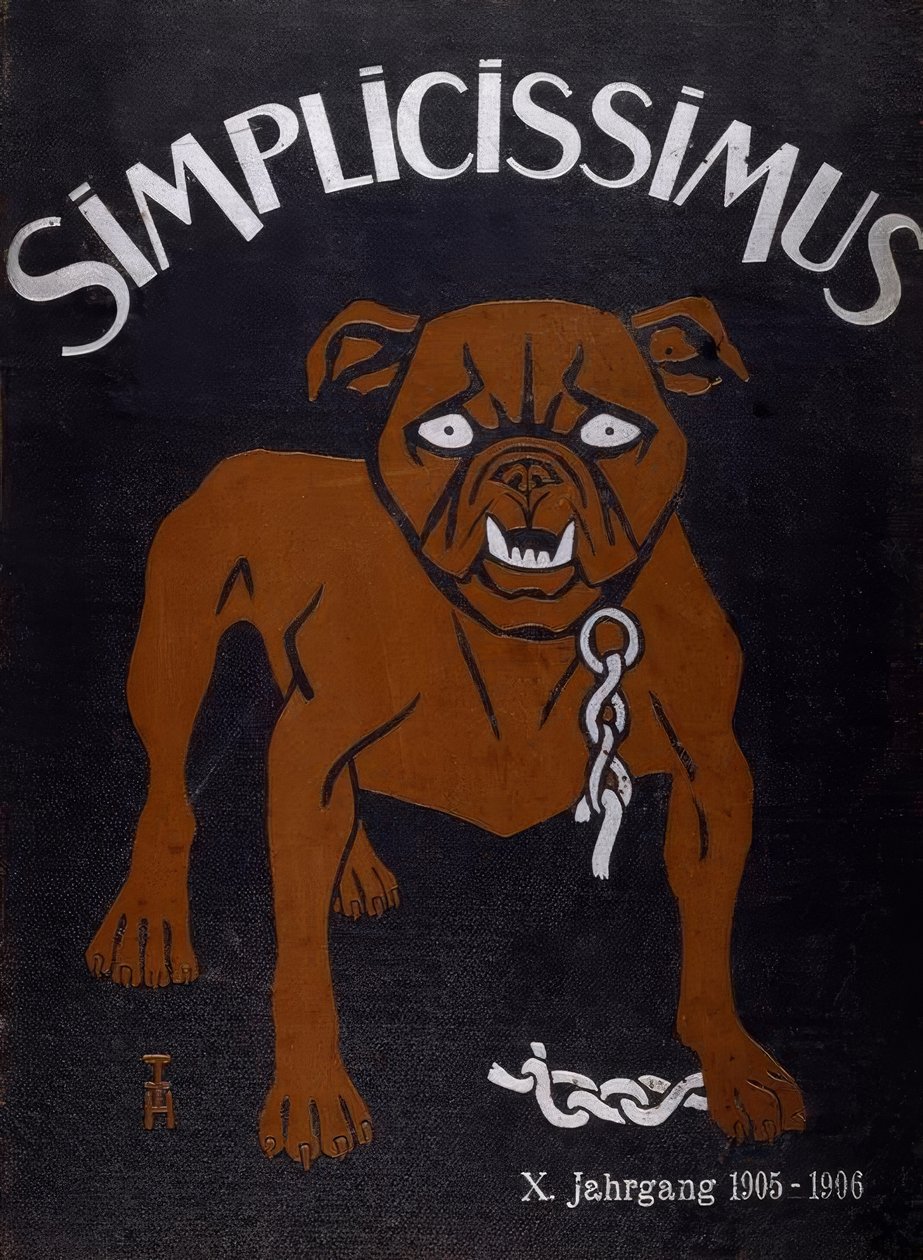 Dies ist das Hundevieh von Thomas Theodor Heine