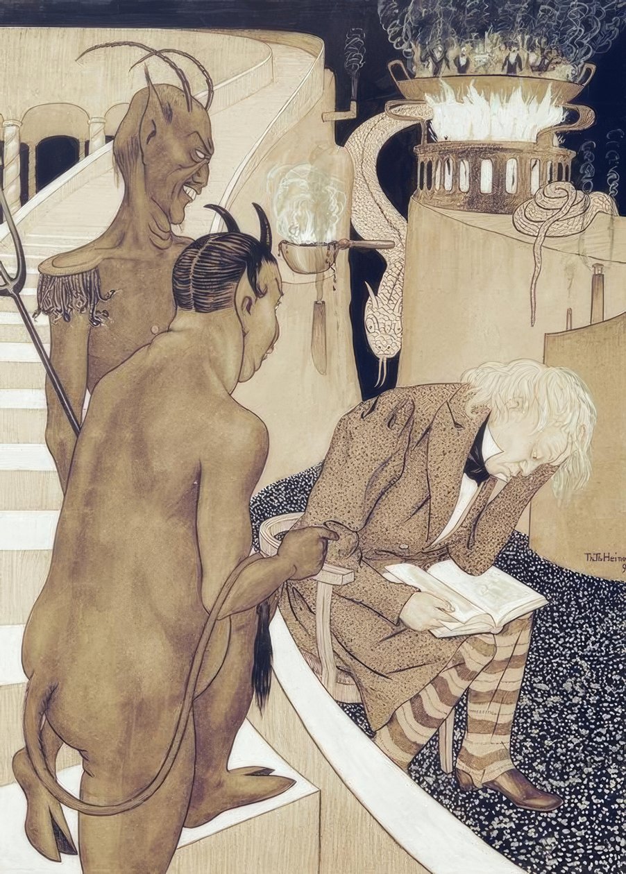 Höllen-Revision von Thomas Theodor Heine