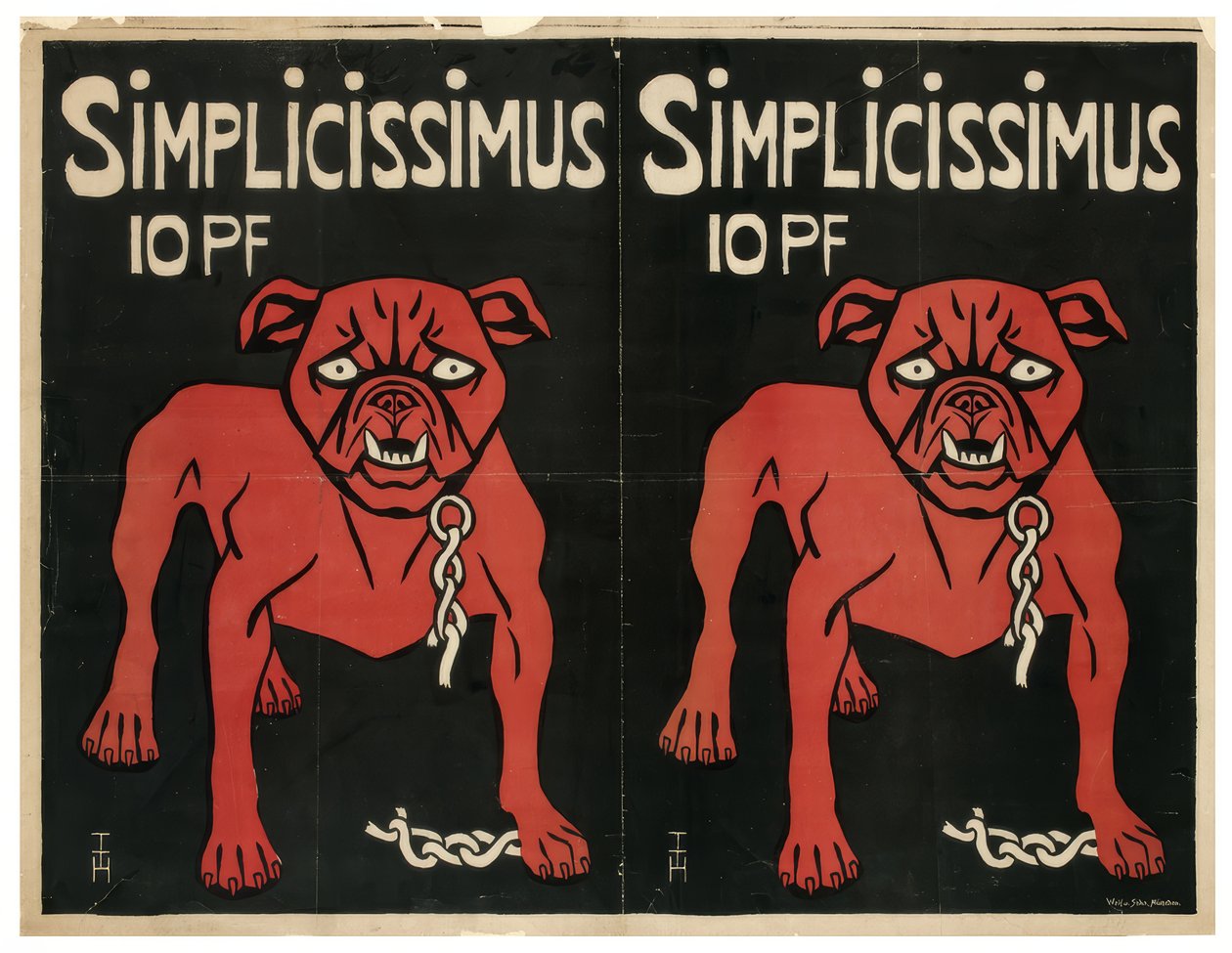 SIMPLICISSIMUS 10 PF von Thomas Theodor Heine