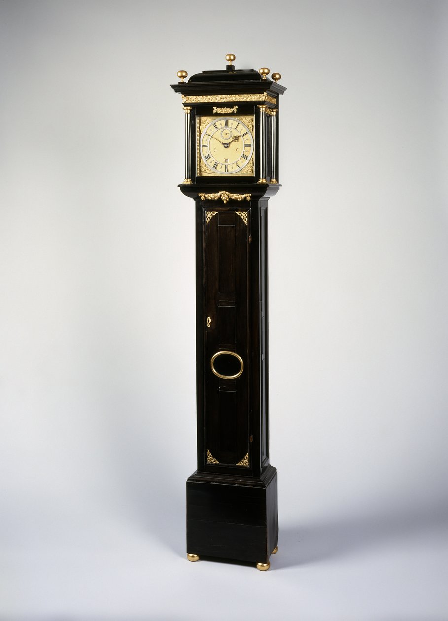 Charles II römische Schlaguhr mit Monatslauf von Thomas Tompion