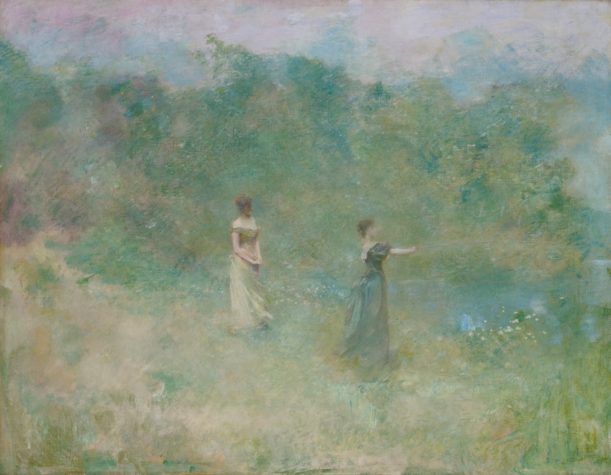 Sommer, ca. 1890 von Thomas Wilmer Dewing