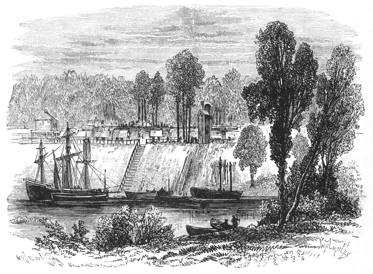 Savannah, um 1880 von Thomas Walmsley