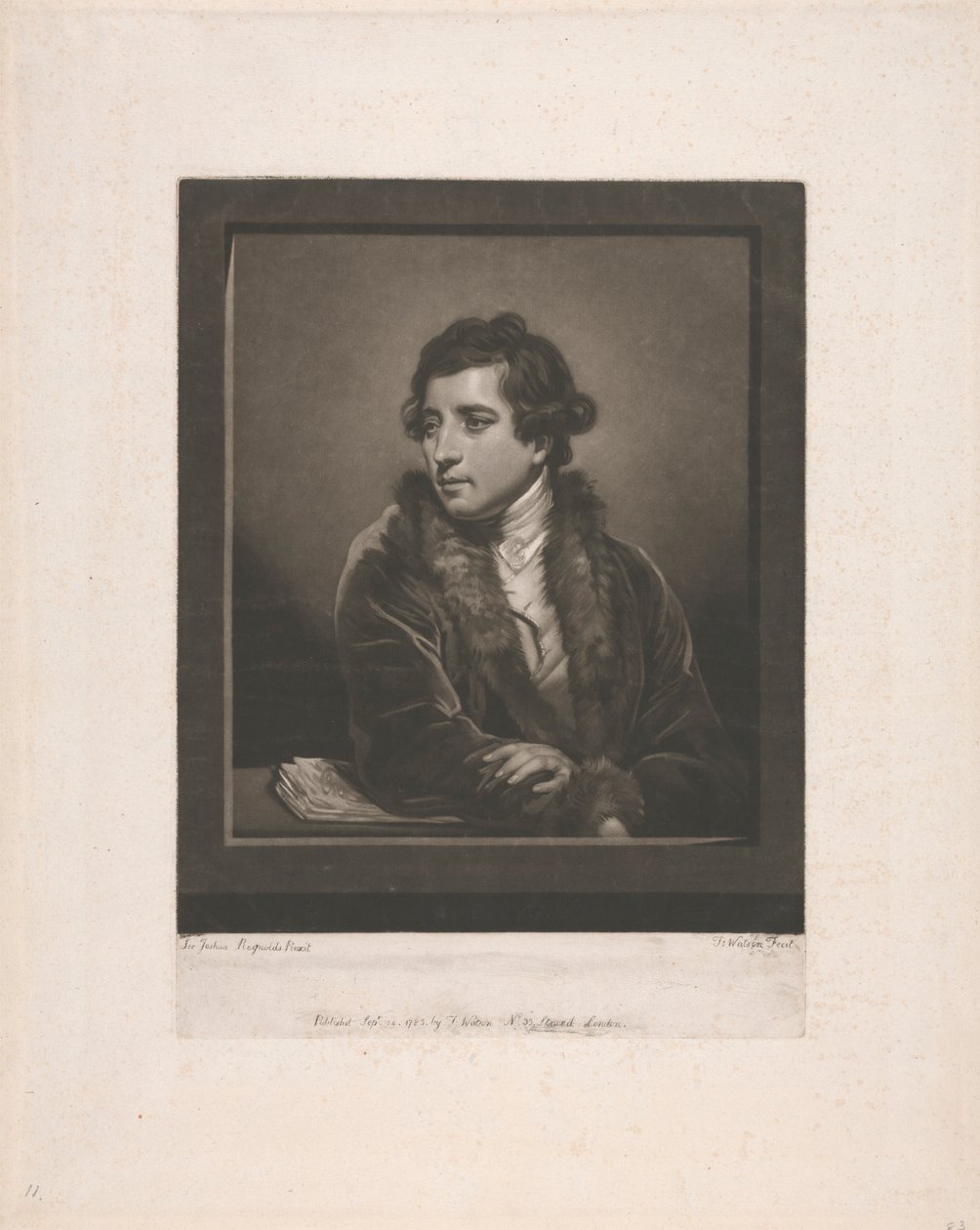 Francis Bartolozzi, R.A. von Thomas Watson