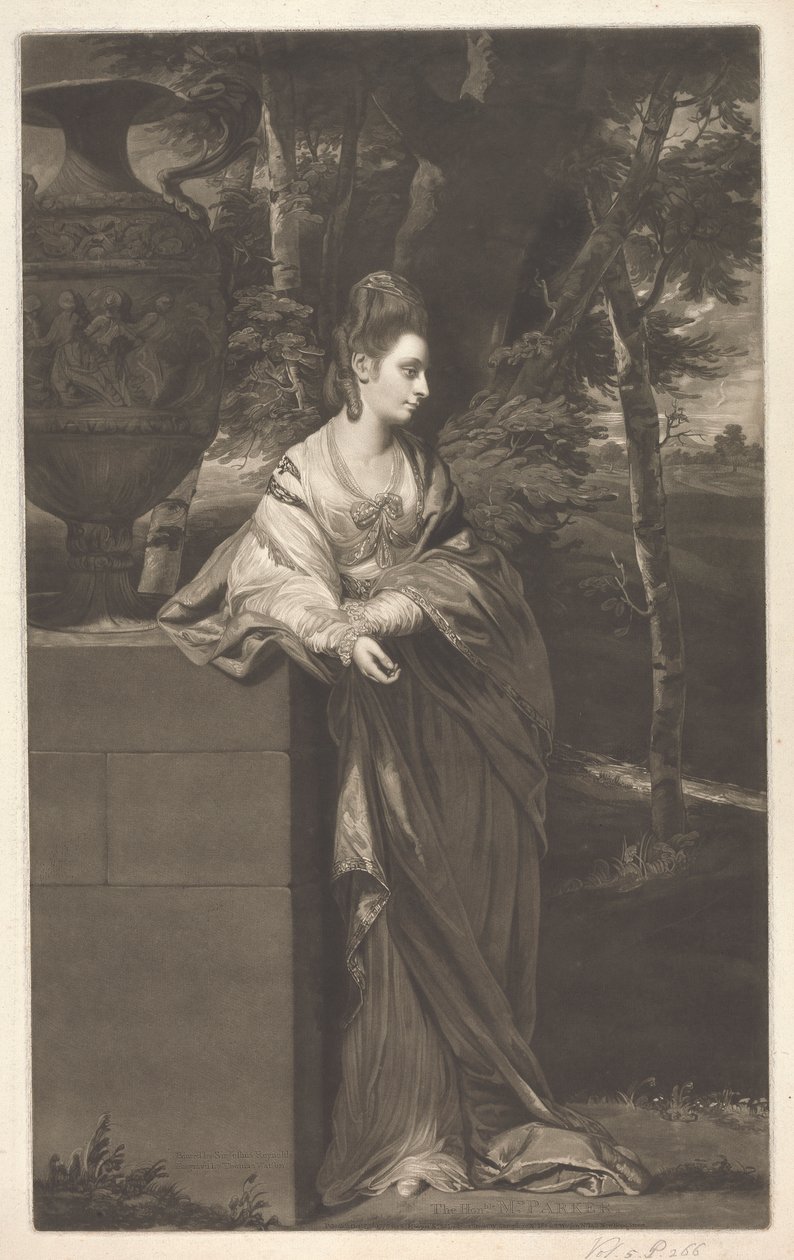 Mrs. Theresa (geb. Robinson) Parker von Thomas Watson