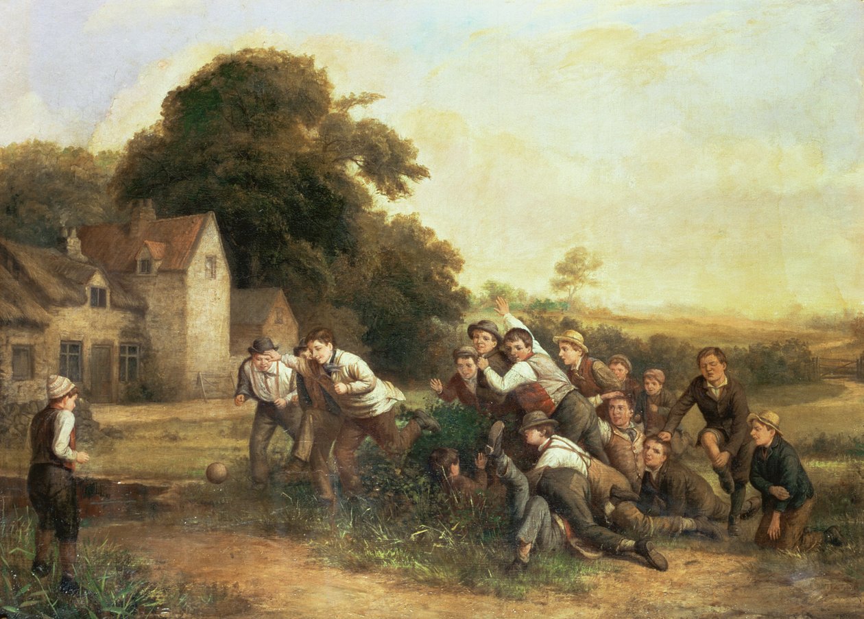 Das Fußballspiel von Thomas Webster