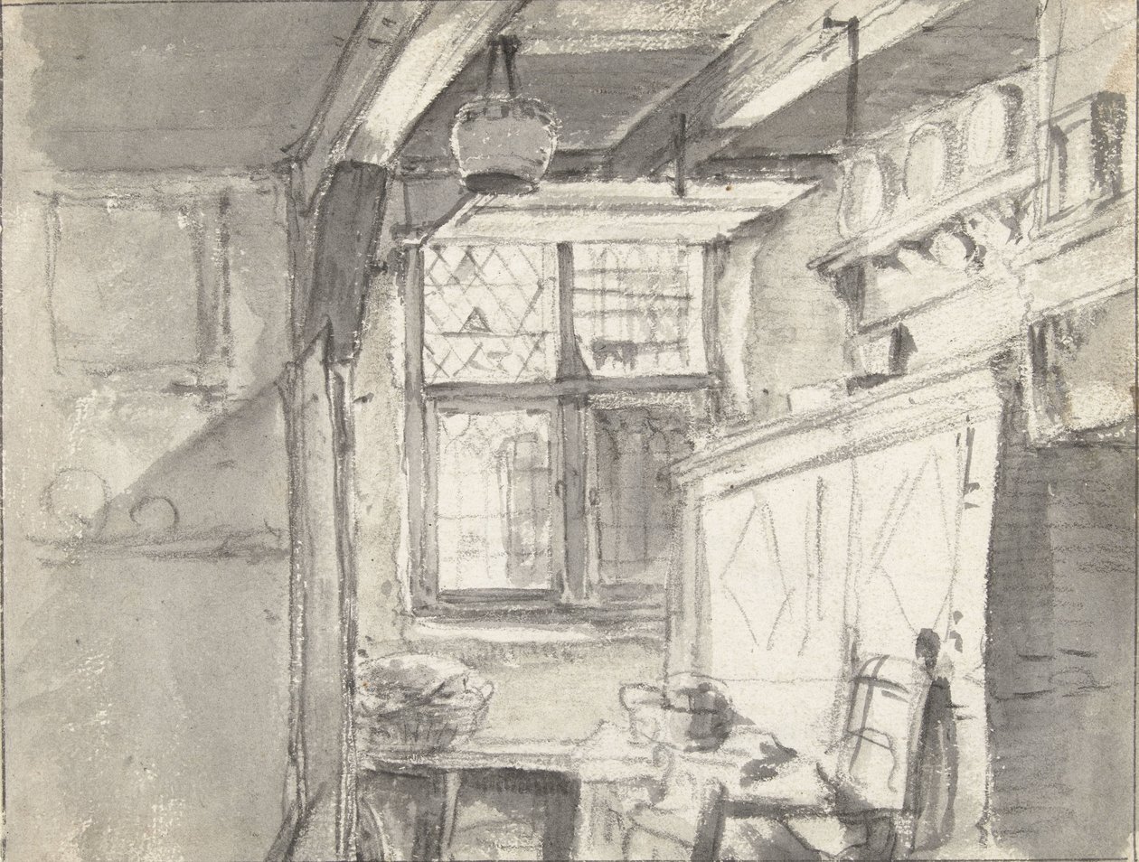 Ein Innenraum von Thomas Wijck