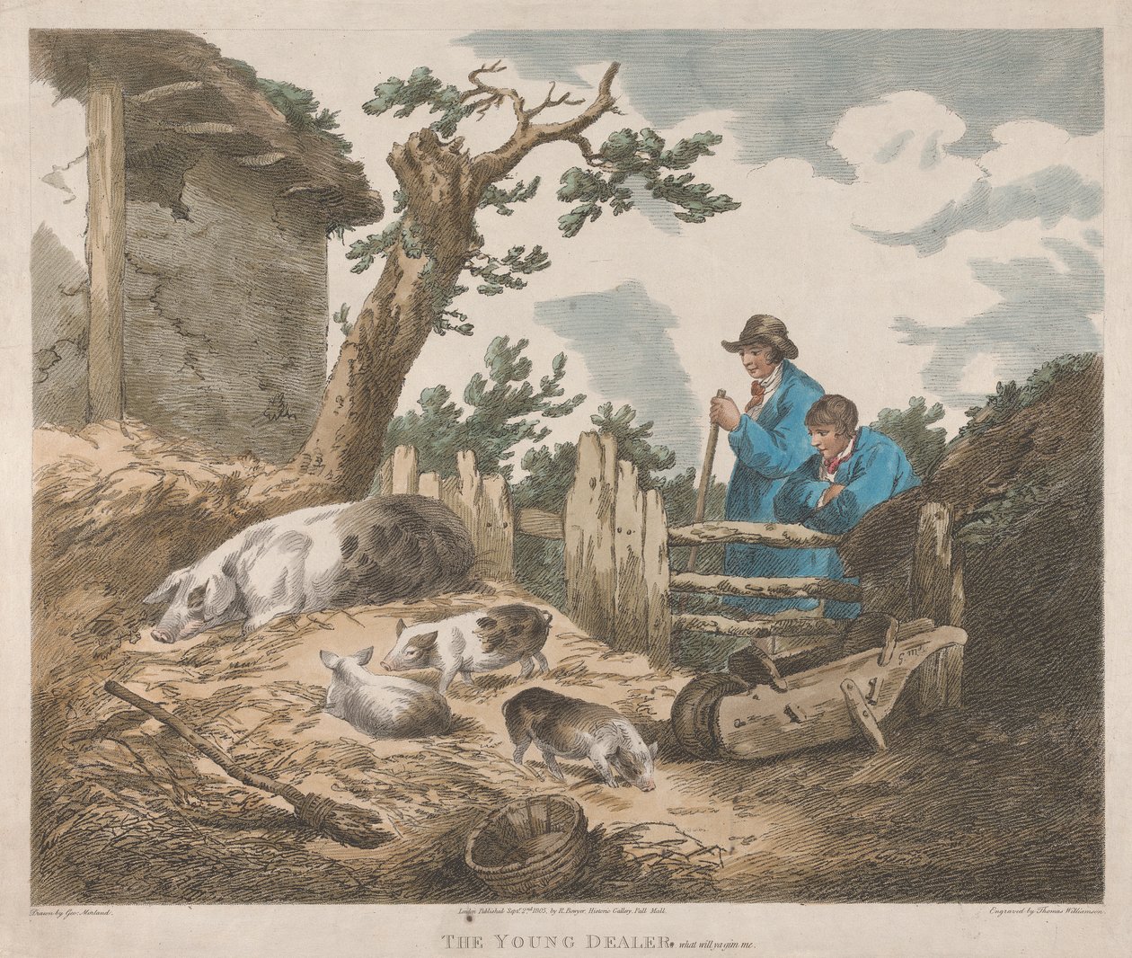 Der junge Händler von Thomas Williamson