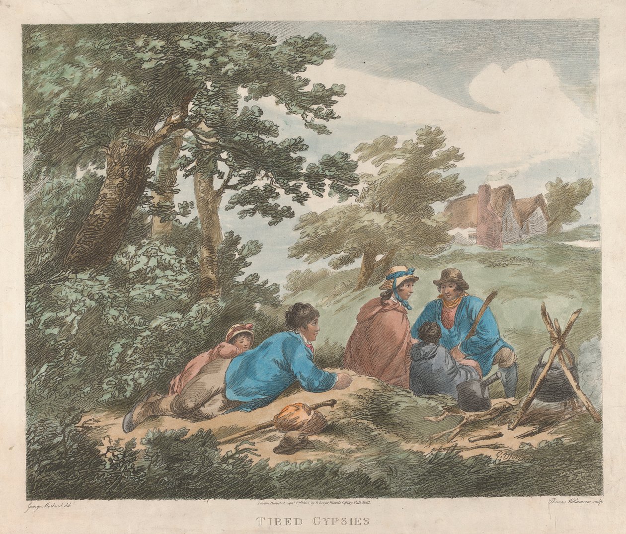 Müde Zigeuner von Thomas Williamson