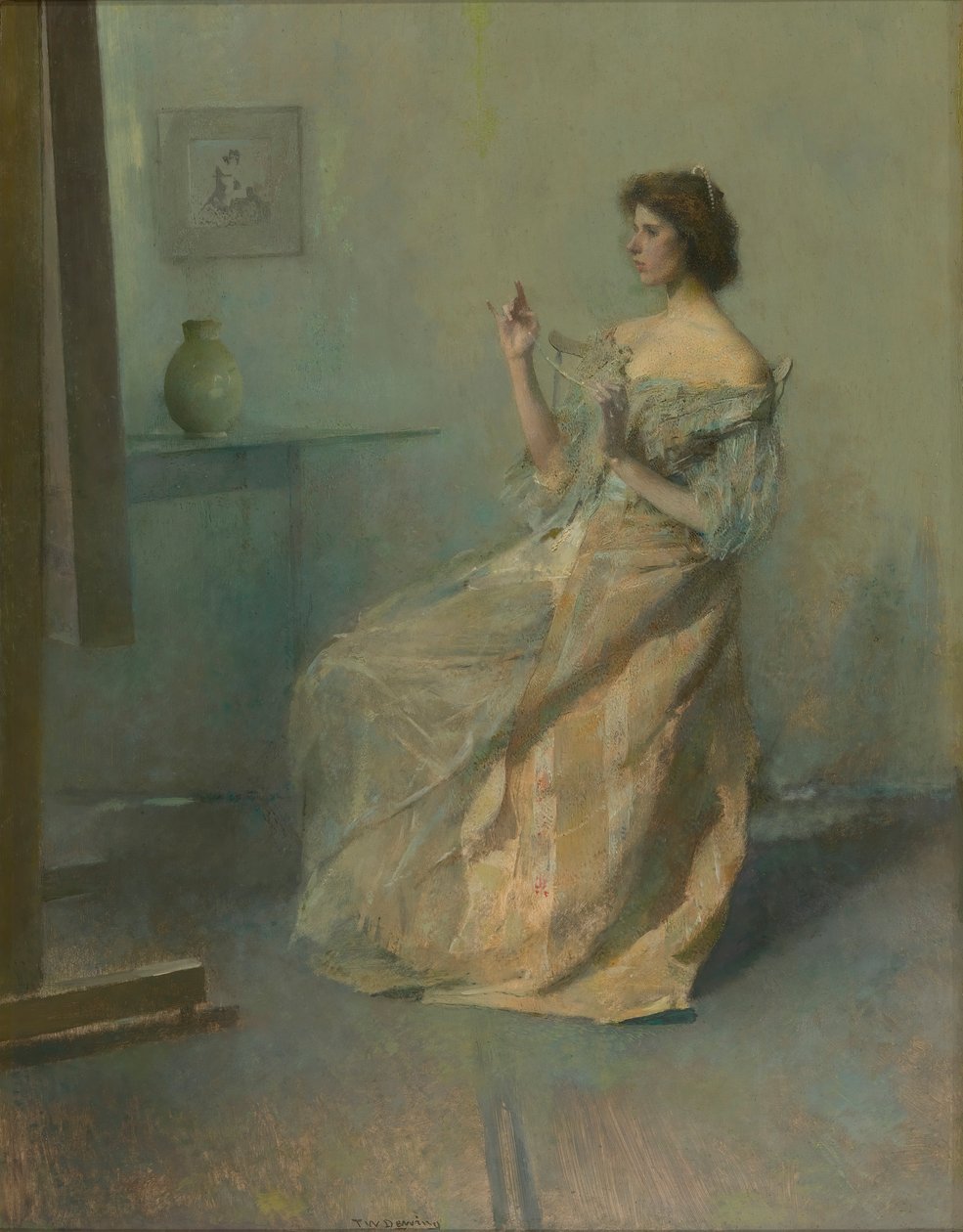 Die Halskette von Thomas Wilmer Dewing