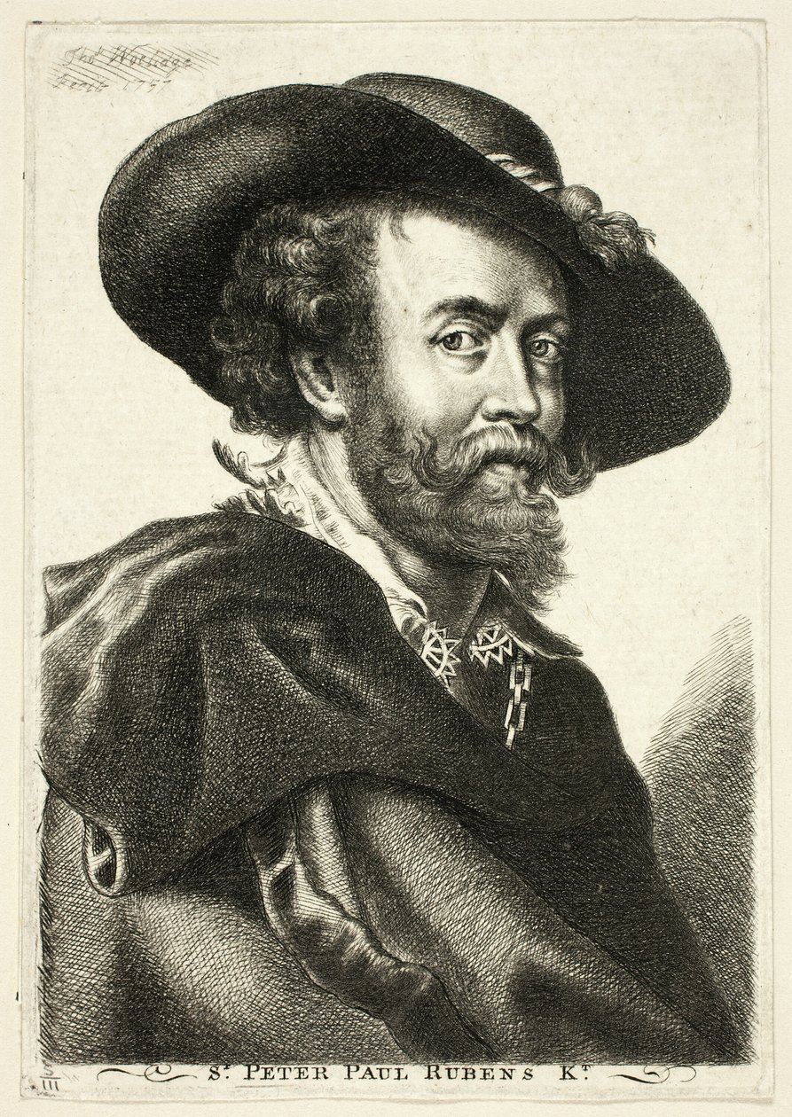 Sir Peter Paul Rubens von Thomas Worlidge