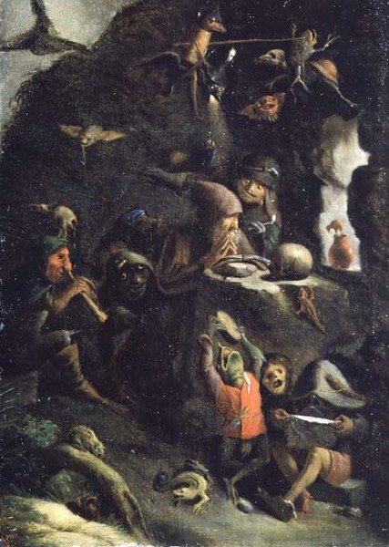 Die Versuchung des Heiligen Antonius von Thomas van Apshoven