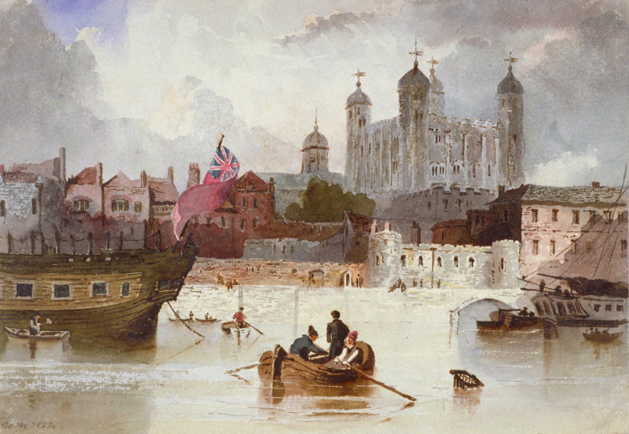 Tower of London, ca. 1800 von Thompson