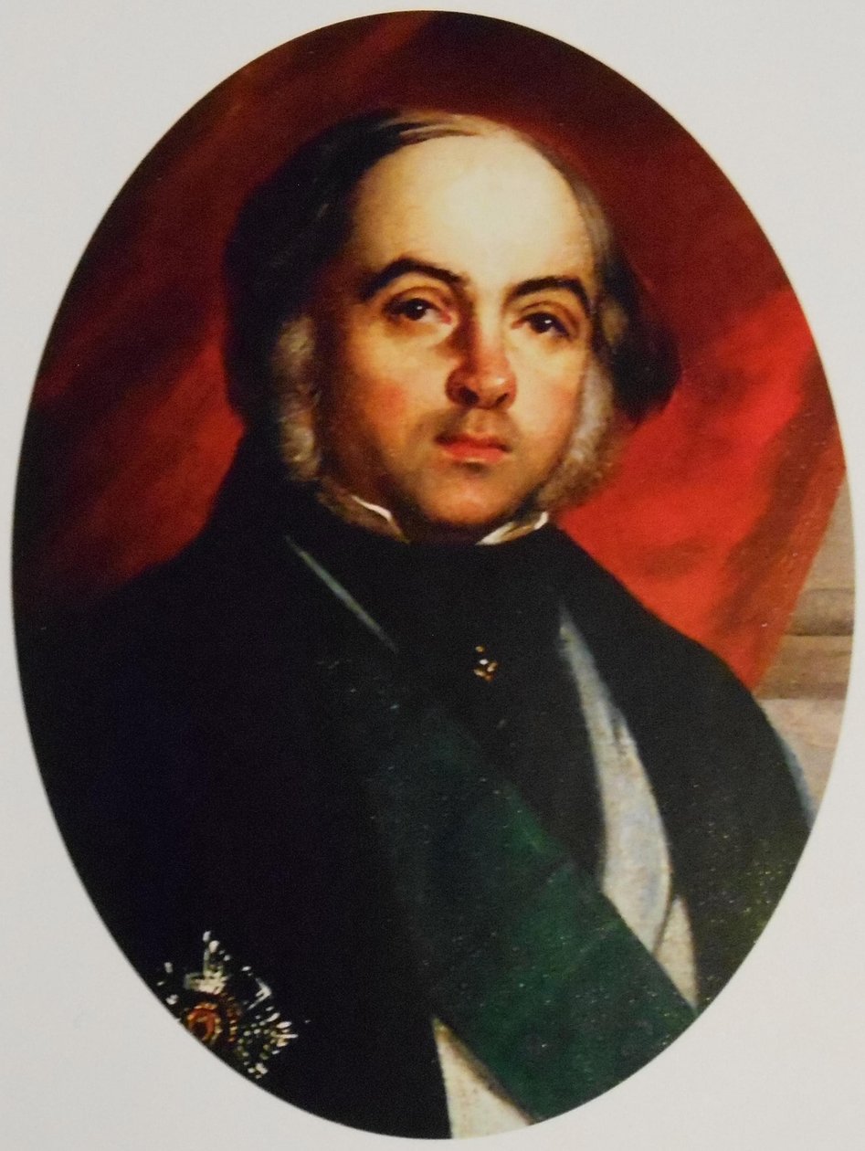 Porträt von James Bruce, Lord Elgin von Théophile Hamel