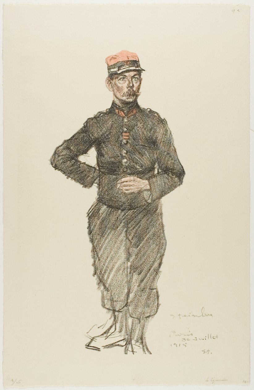 Legionär von Théophile Alexandre Pierre Steinlen