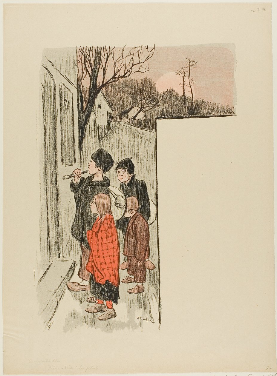 Die Kleinen von Théophile Alexandre Pierre Steinlen