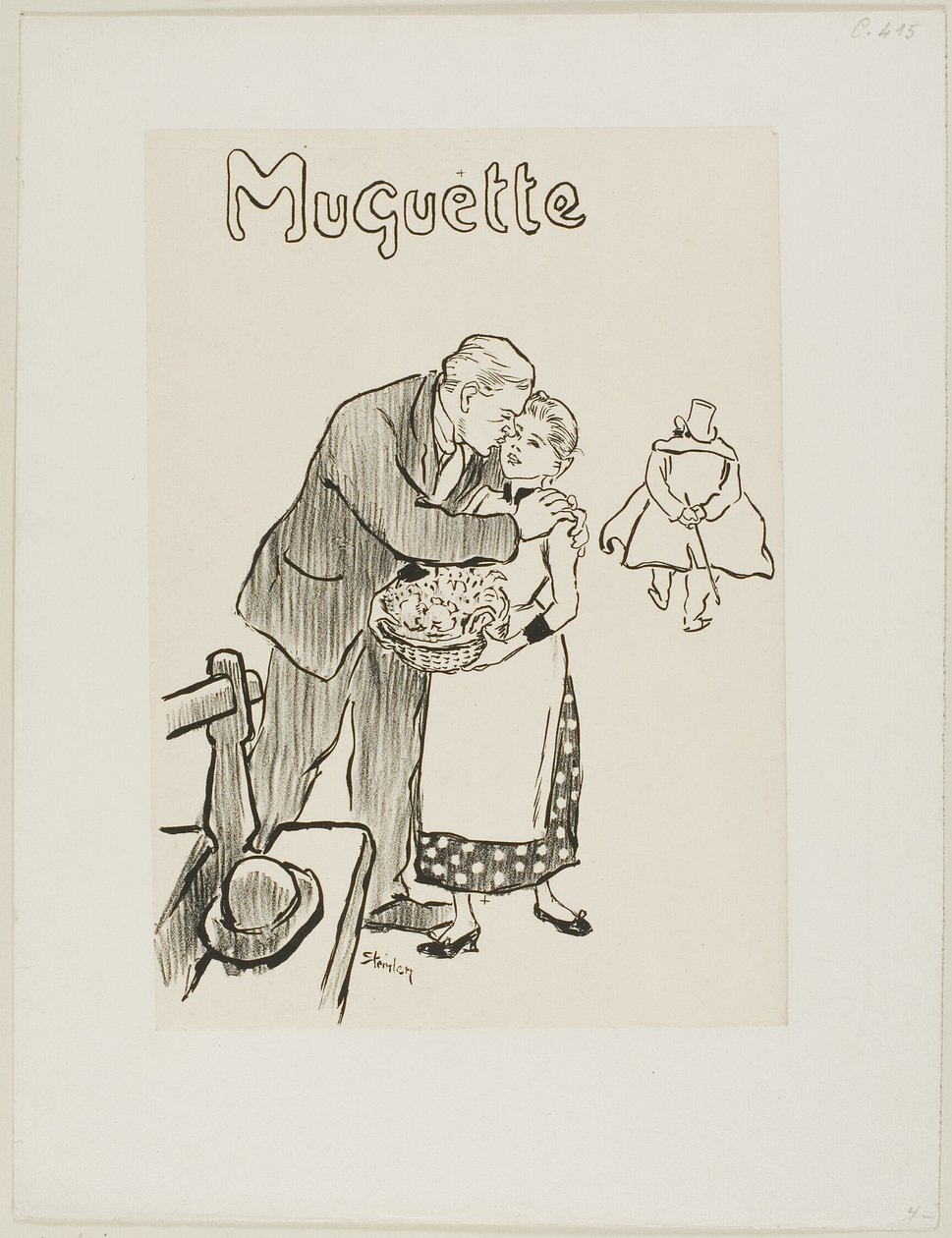 Muguette von Théophile Alexandre Pierre Steinlen