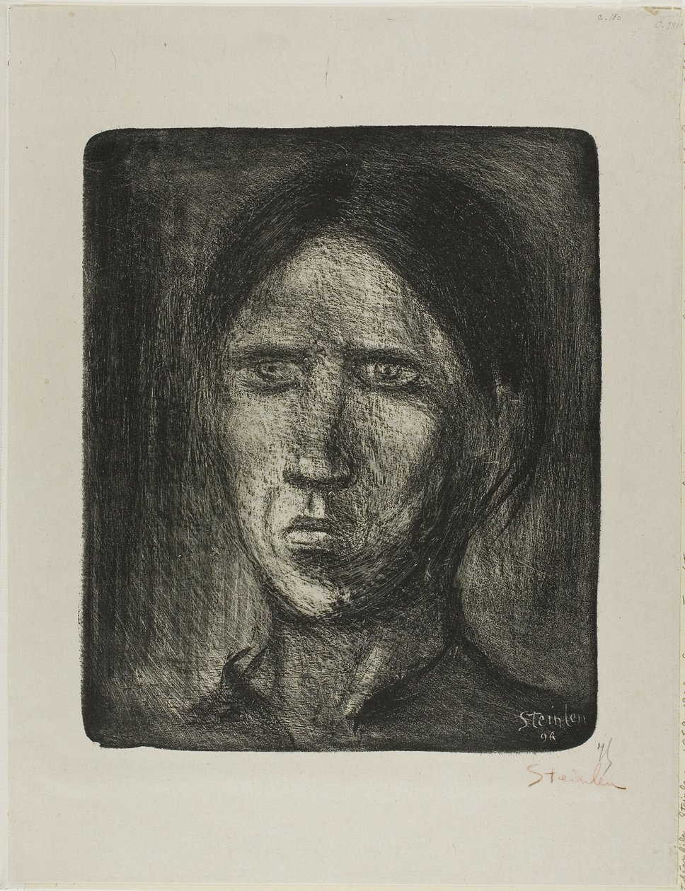 Der einfache Mann von Théophile Alexandre Pierre Steinlen