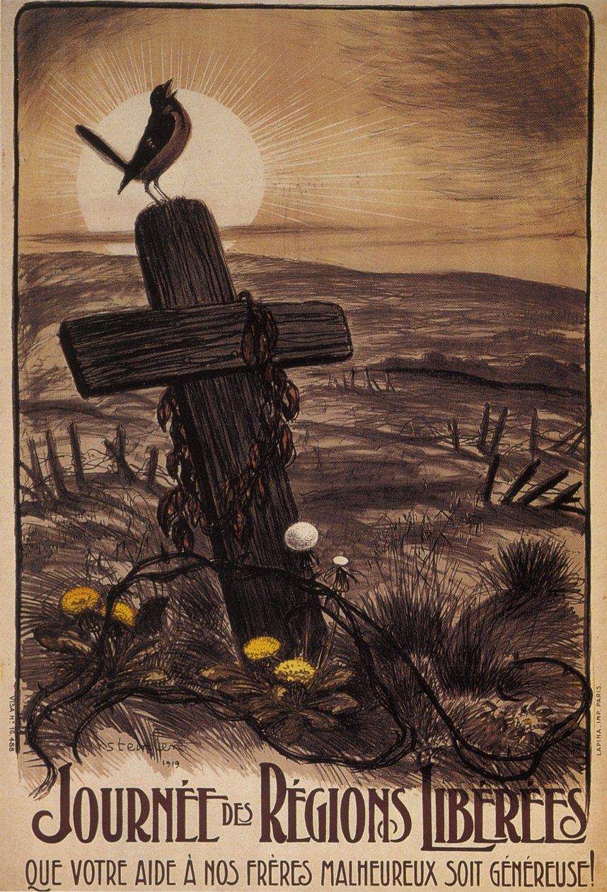 Tag der befreiten Gebiete, 1919 von Théophile Alexandre Steinlen