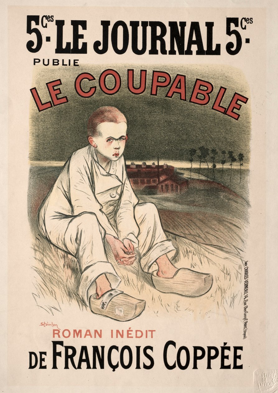 Der Schuldige von Théophile Alexandre Steinlen