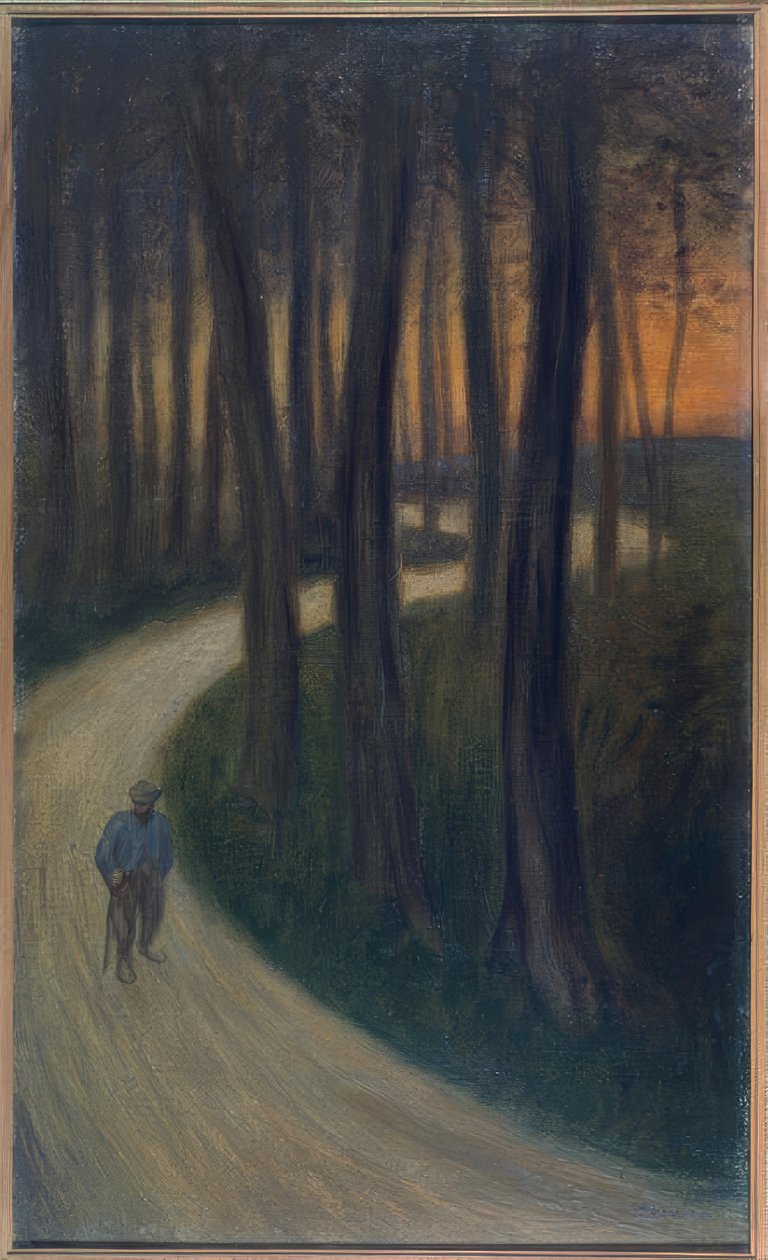 Der Landstreicher von Théophile Alexandre Steinlen