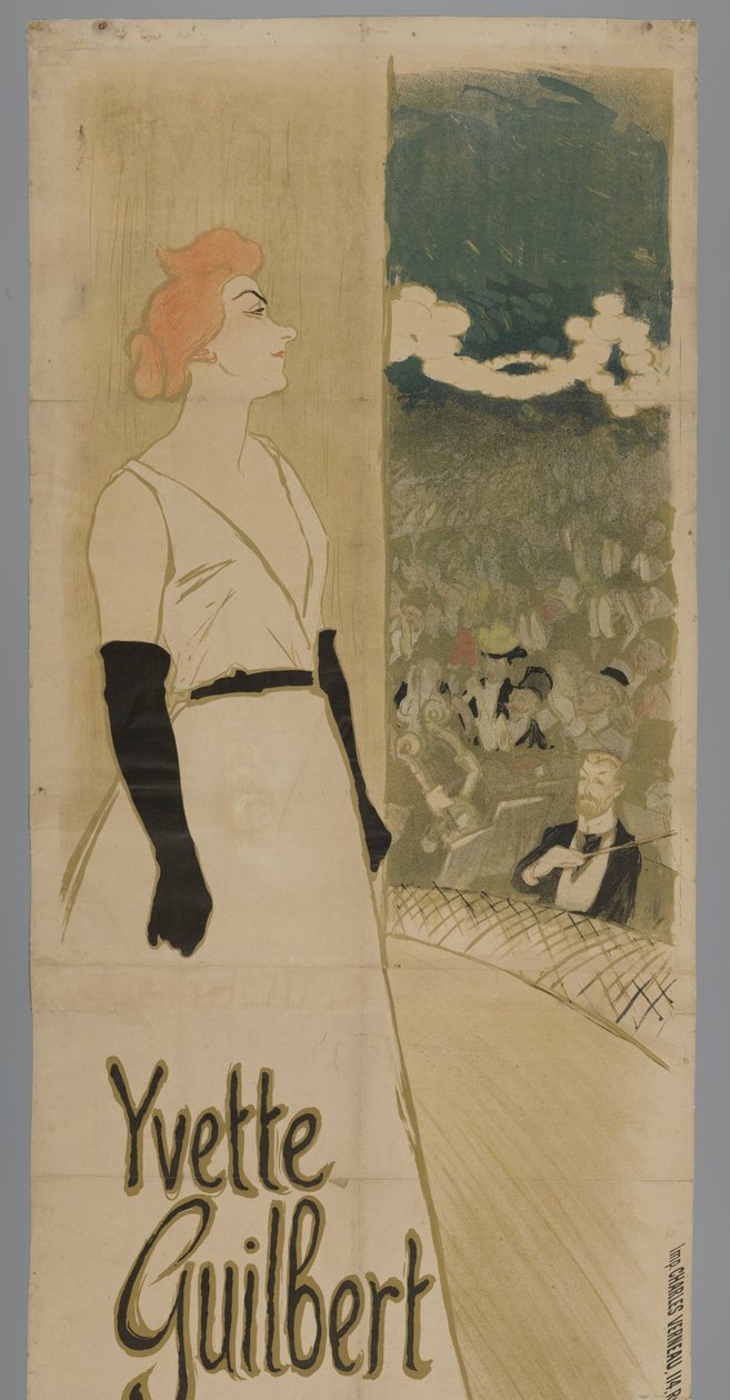 Yvette Guilbert Ambassadeurs von Théophile Alexandre Steinlen