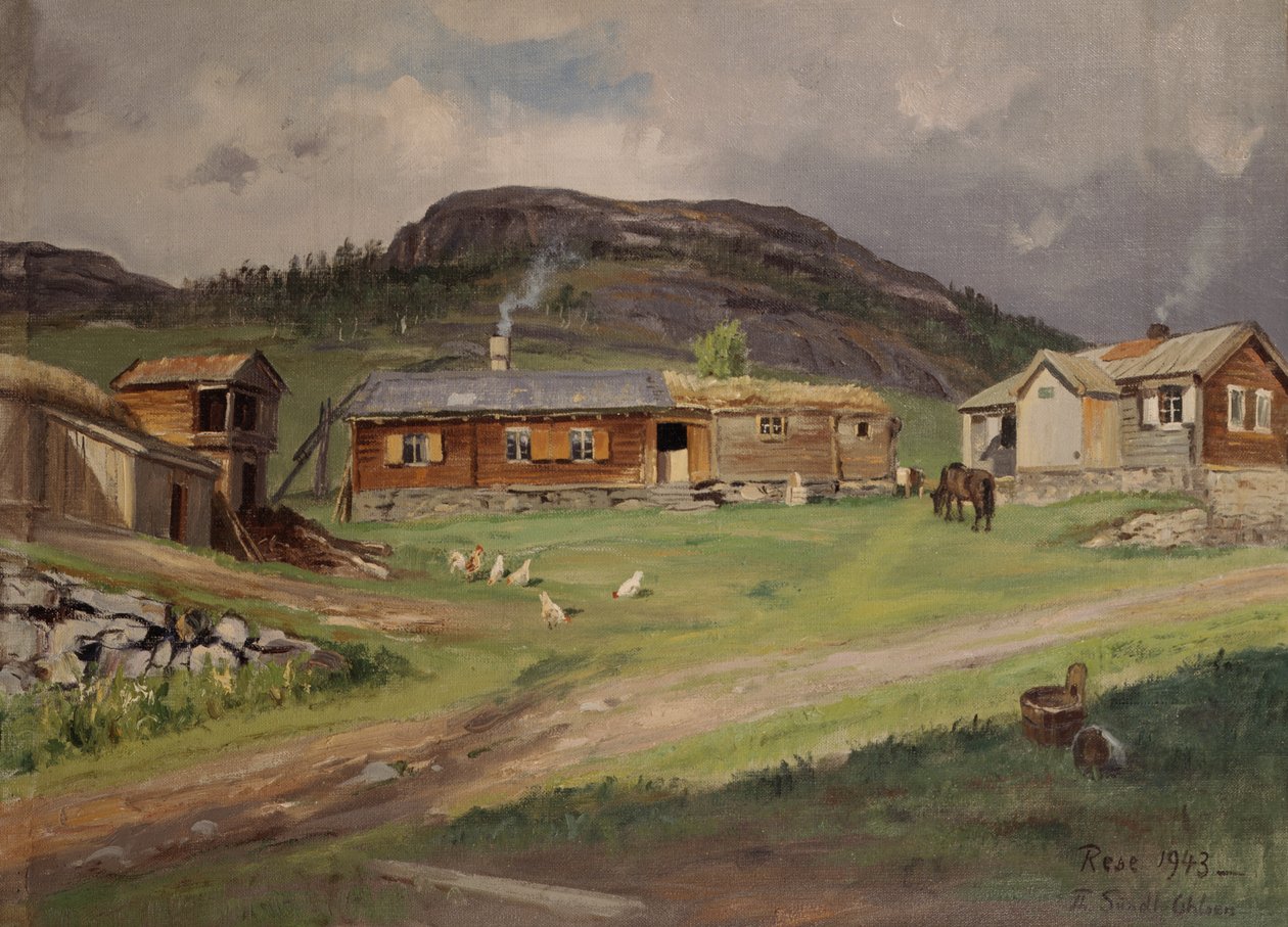 Der Rese-Hof, Hemsedal von Thoralv Sundt Ohlsen