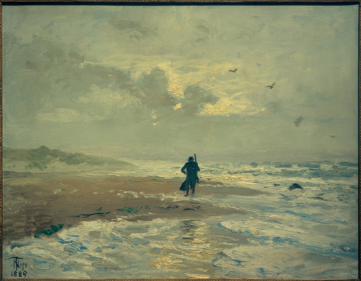 Strandansicht. Grenen bei Skagen von Thorvald Niss