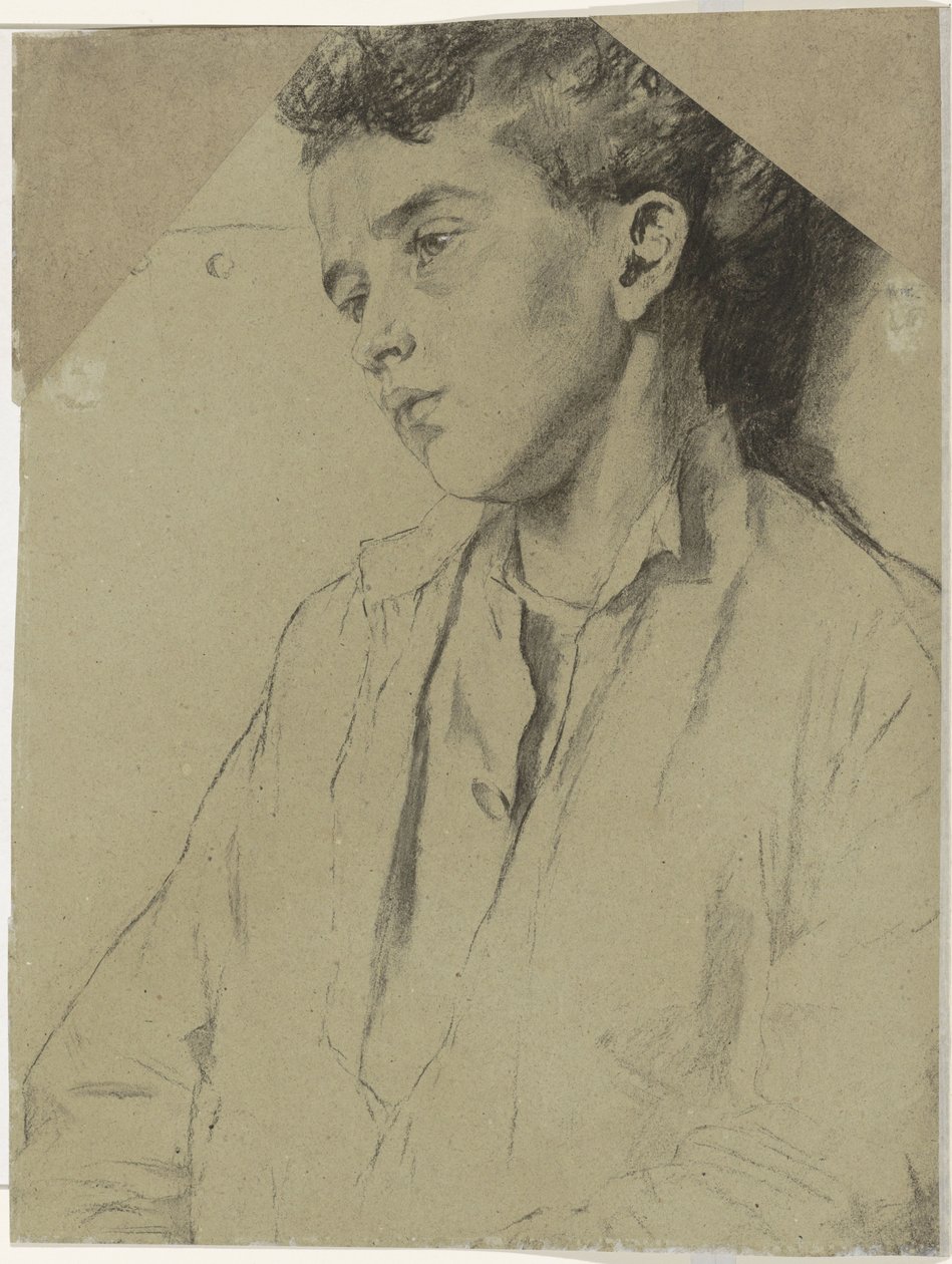 Porträt eines Jungen von Thérèse Schwartze