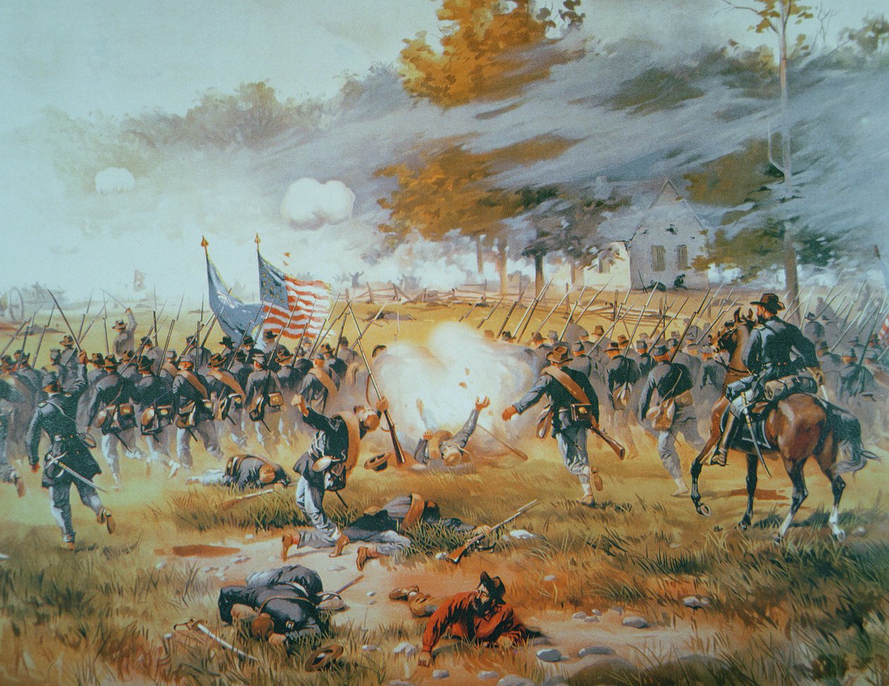 Die Schlacht von Antietam von Thure de Thulstrup