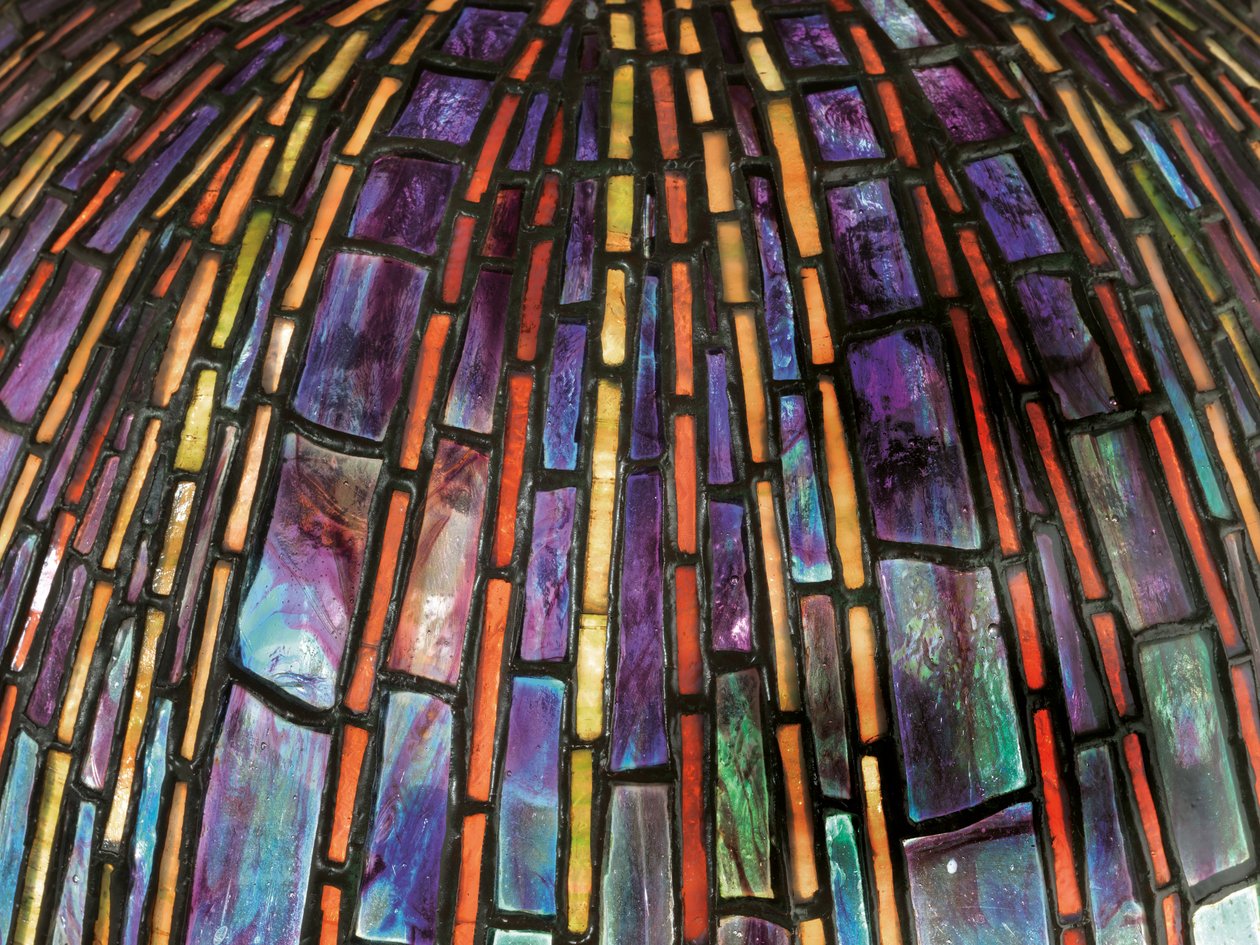 Eine „Teichlilien“-Tischlampe, ca. 1903 von Tiffany Studios