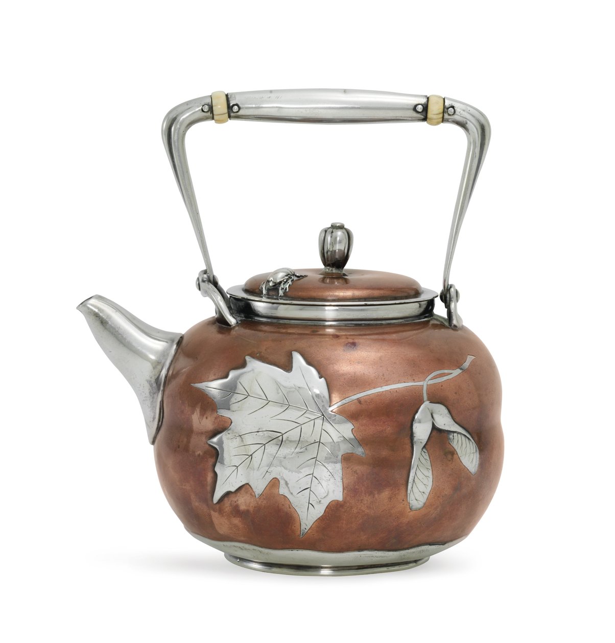 Teekessel, ca. 1880 (Silber & Kupfer) von Tiffany and Company